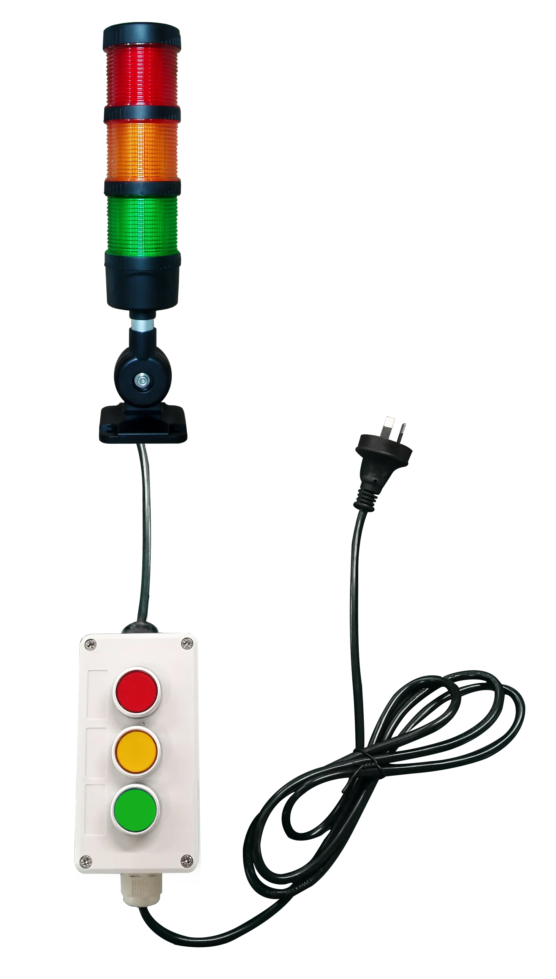 ONN-M4 Series Led Stack Warning Light With Controlled Button RYGBW
