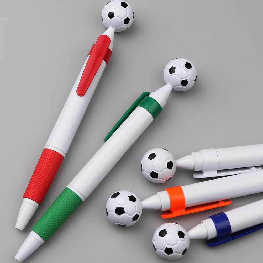 

20 Pcs Football Ballpoint Pen Sign Pens for Office Soccer Favors Students Stationery Party Goodie Bag