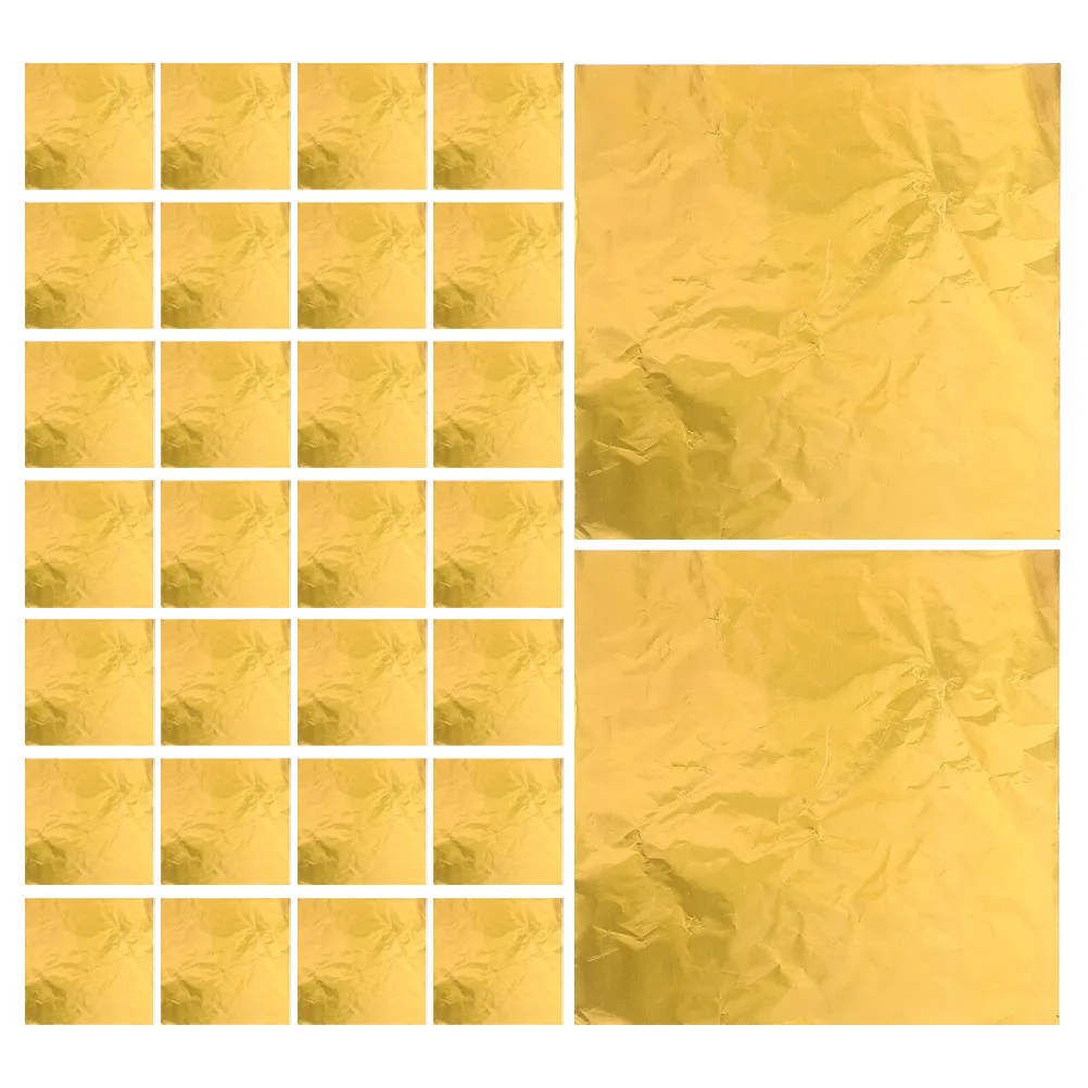 300Pcs Chocolate Aluminum Foil Wrappers 15x15cm Square Candy Wrapping Sheets DIY Sweets Packaging Birthday Wedding Party view 6