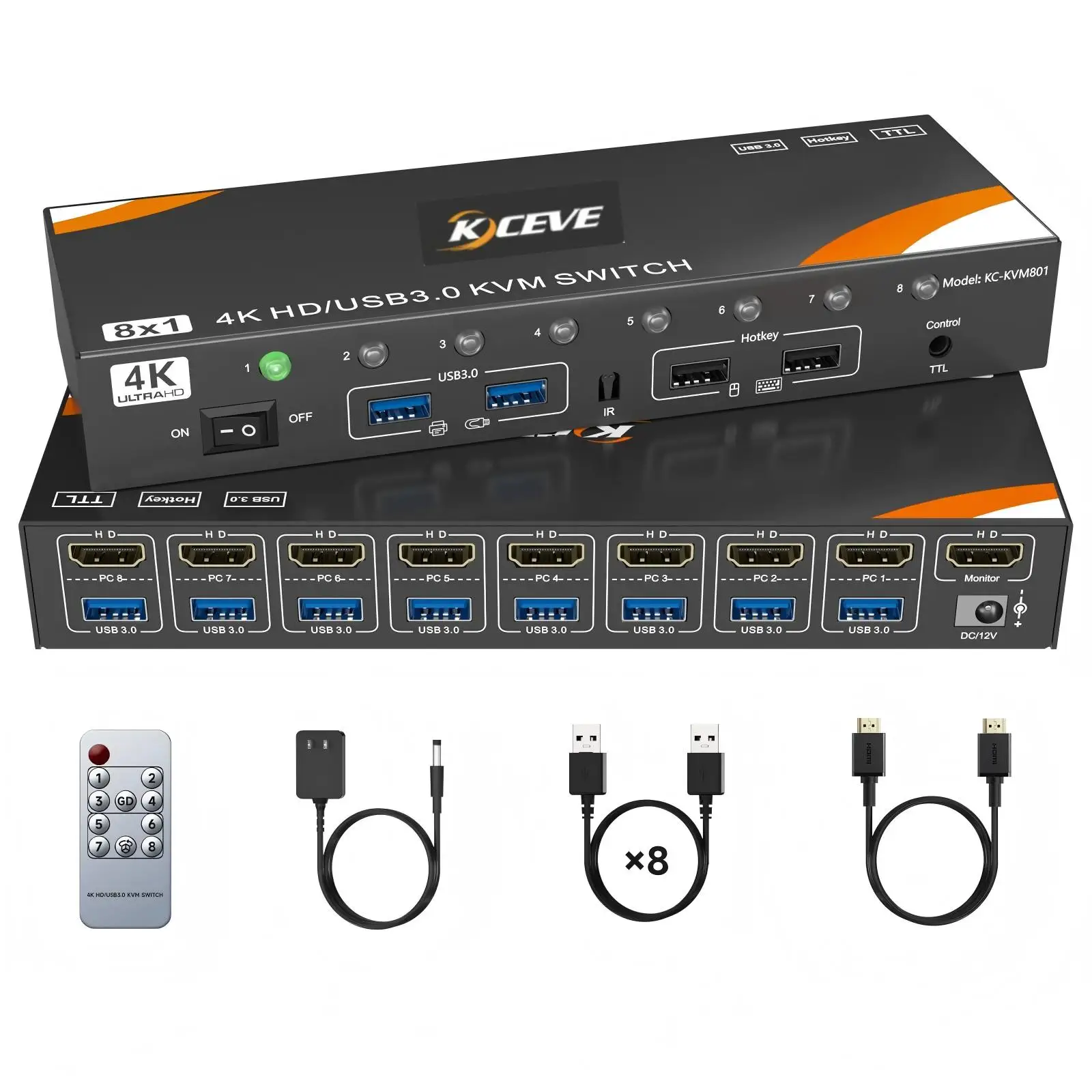 Kvm Switch 8 Comput… - image