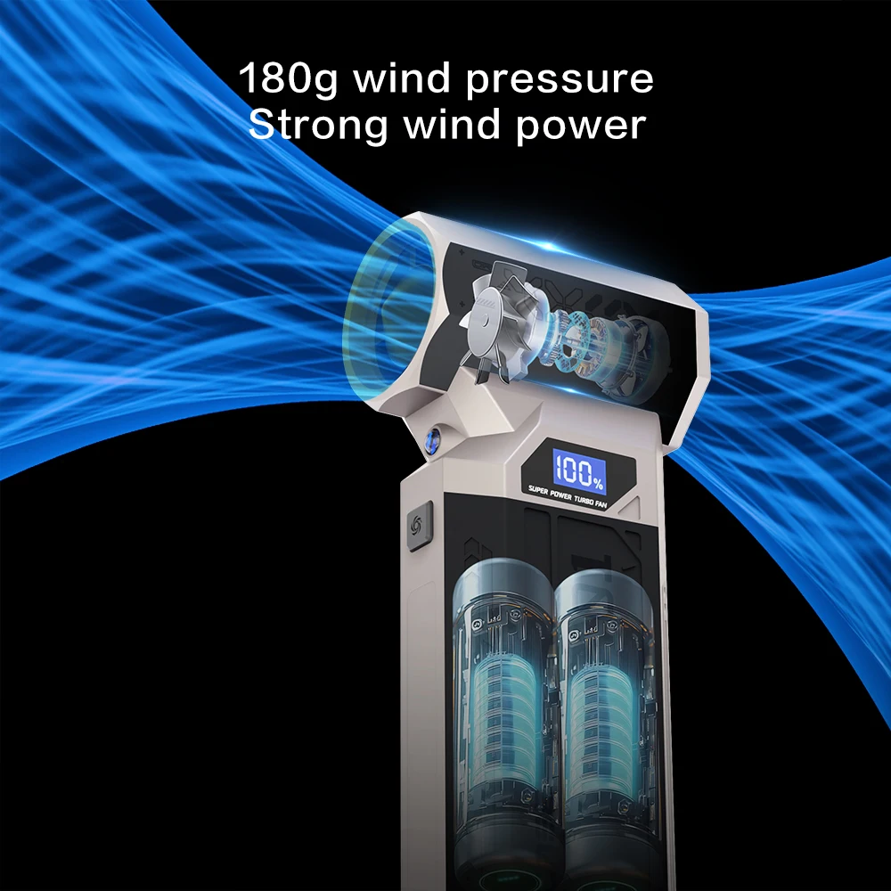 120000 دورة في الدقيقة منفاخ الهواء الكهربائي توربو مروحة نفاثة فرش السيارات قابلة للشحن مع نوع C المحمولة منظف الغبار لسيارة لوحة المفاتيح #5