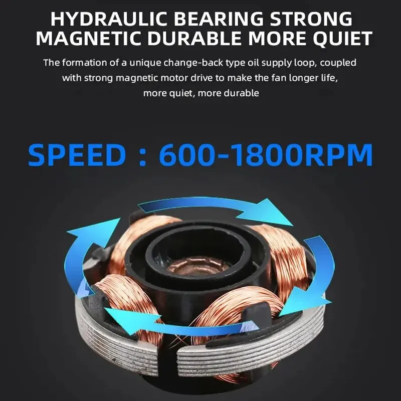 PC Case Fan 120mm 12V RGB Cyclic Mirror Light Effect For Desktop Computer Heat Dissipation Colorful Inside and Outside Luminous