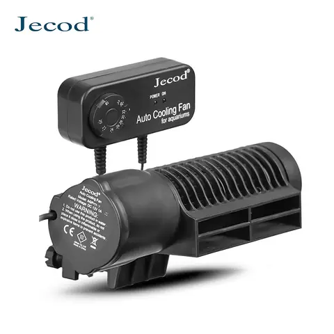Jebao jecod DC12V ACF-200 ACF-300แบบปรับได้พัดลมทำความเย็นอัตโนมัติสำหรับตู้ปลาน้ำจืดน้ำเค็ม