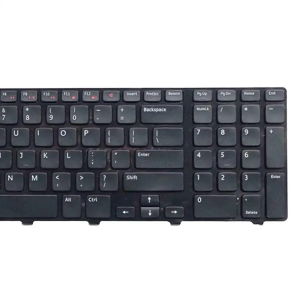 Slim Keyboard Full Size Design Plastic QWERTY Low Profile Laptop Keyboard for Inspiron 17R N7110 17R 7110 XPS 17 L702X