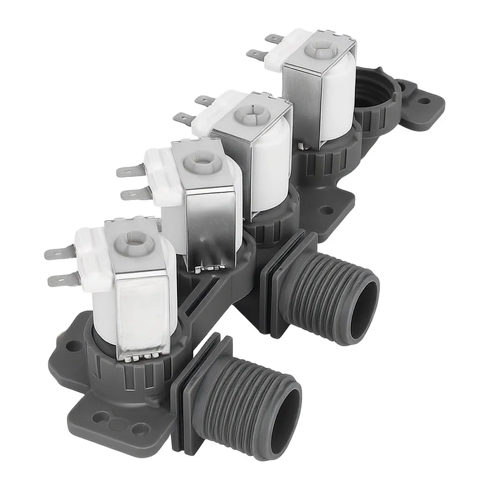 AJU75152602 Washer Water Inlet Valve Assembly 4 Solenoid Grey Plastic Replacement For LG Washing Machine WT7405CW WT7305CV Repai