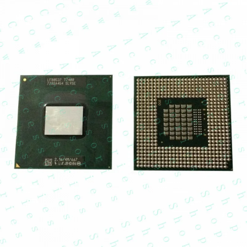 

Процессор Intel Core 2 Duo T7400 SL9SE 2.16 ГГц, двухъядерный, 4M/667, для мобильных ноутбуков