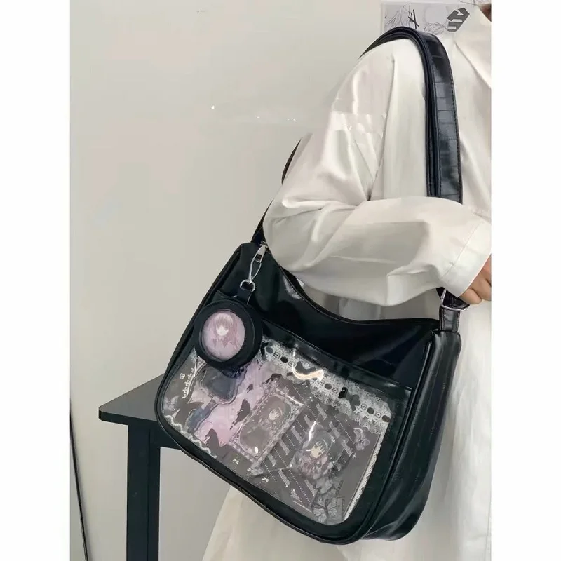 

Прозрачная квадратная сумка Ita Bolsos Mujer, пригородная сумка Crossabdy Sac Femme, оригинальные сумки на плечо, модные модные молодежные сумки Bolsas