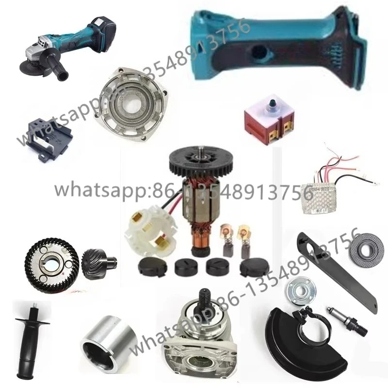 Angle Grinder Rotor with Brush Holder Kit CB‑430 for BGA450 BGA452 DGA452 DGA402 BGA402 GA400