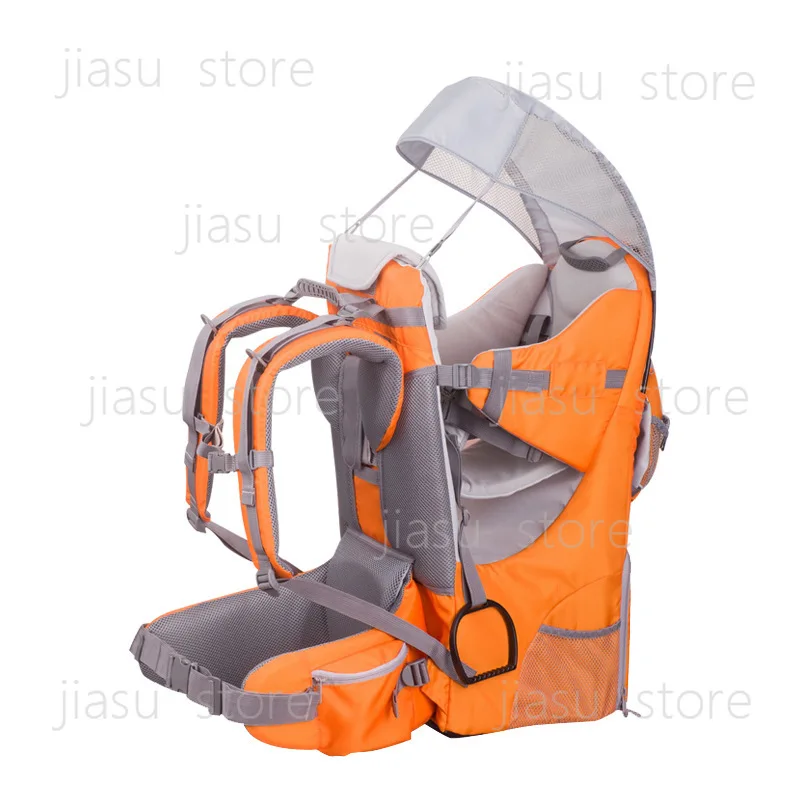 Portable Foldable Child Back Carrier Lightweight Baby Hiking Seat For Outdoor Travel Custom Logo Available