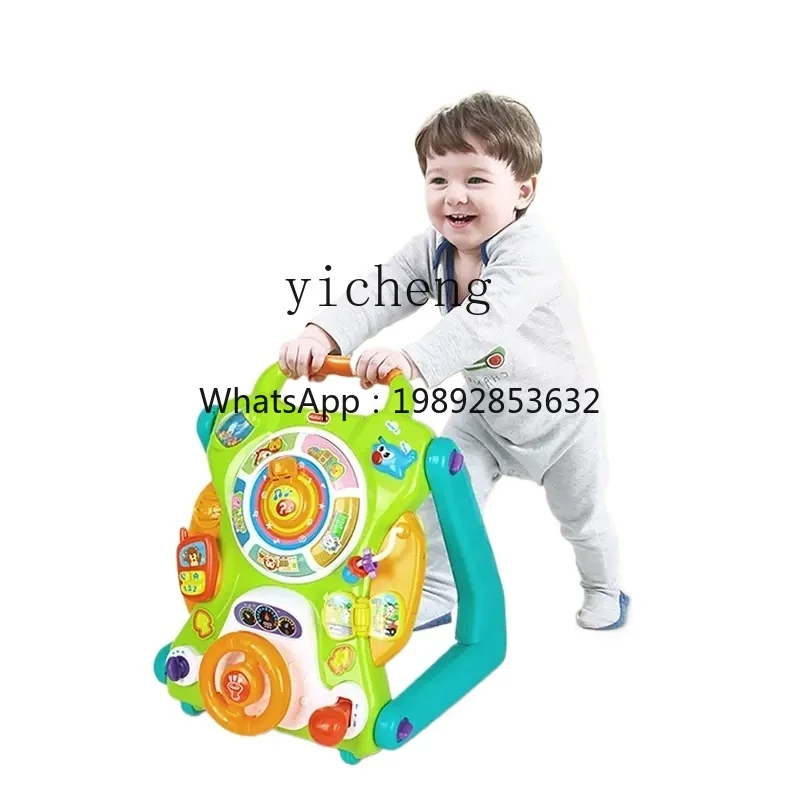 ZZ Baby Walker Trolley Baby Multifunktionales Anti-O-Bein Anti-Rollover Walker Walking Toy