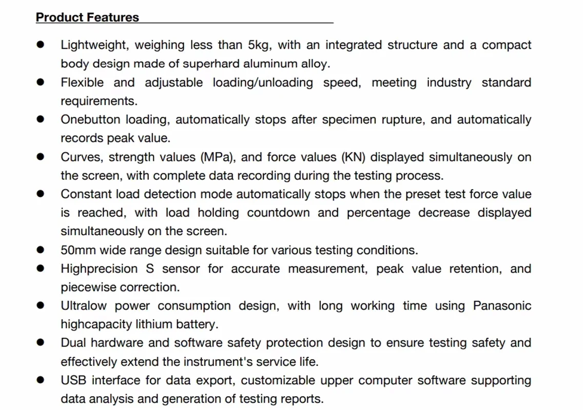 HC-D10S Electric Bond Strength Tester In Construction Engineering