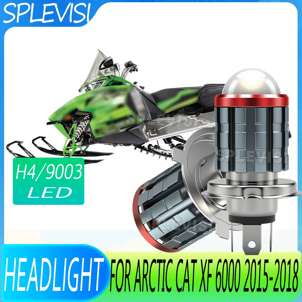 

LED Simple Installation Brighter Than Halogen Energy-Saving h4 Motorcycle Headlight For Arctic Cat XF 6000 2015 2016 2017 2018