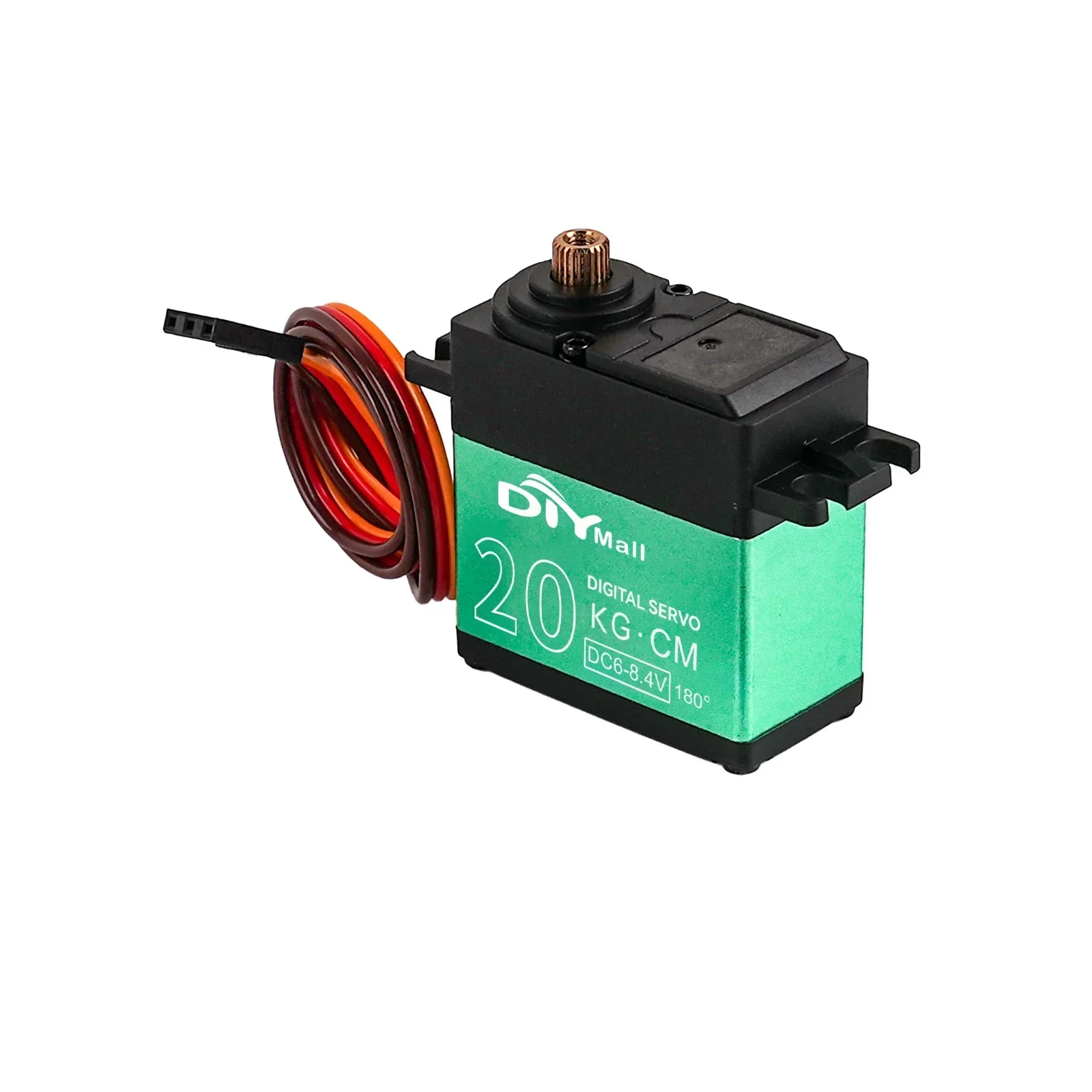 20KG 8.4V TD-8820MG Standard Digital RC Servo Motor Metal Gear High Torque 180/270/360° for Remote Control Robot Cars Aircraft