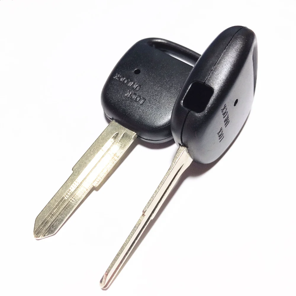 Per Toyota Camry sostituzione 1 foro pulsante alloggiamento laterale chiave auto telecomando custodia guscio copertura con scanalatura sinistra