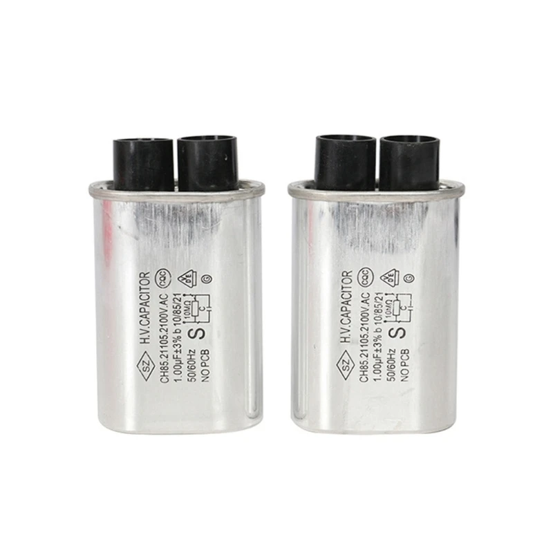 MEXI AC 2100V Microwave Oven High Voltage HV Capacitor 0.90 MicronFarad Replacement Universal