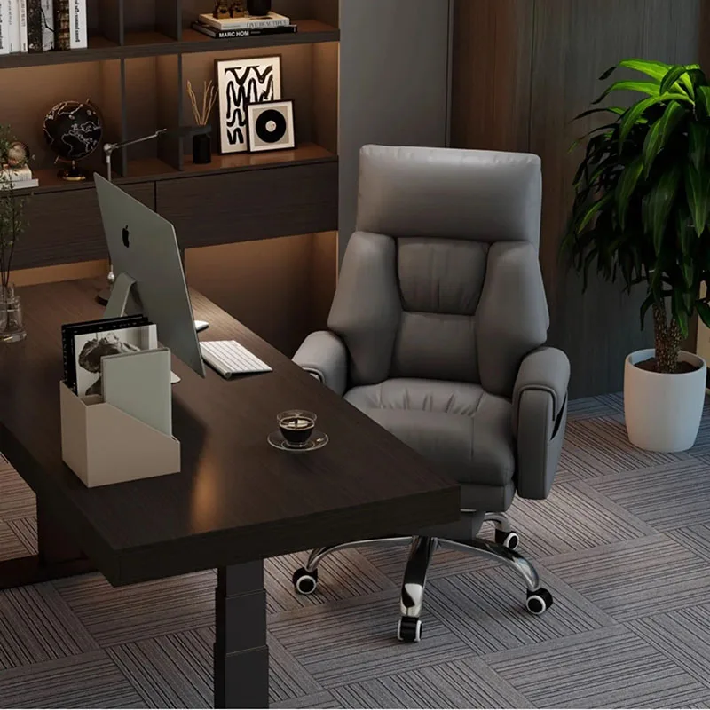 Designer Modern Office Chair Luxury Computer Desk Backrest Comfortable Office Chair Swivel Recliner Muebles Salon Furniture