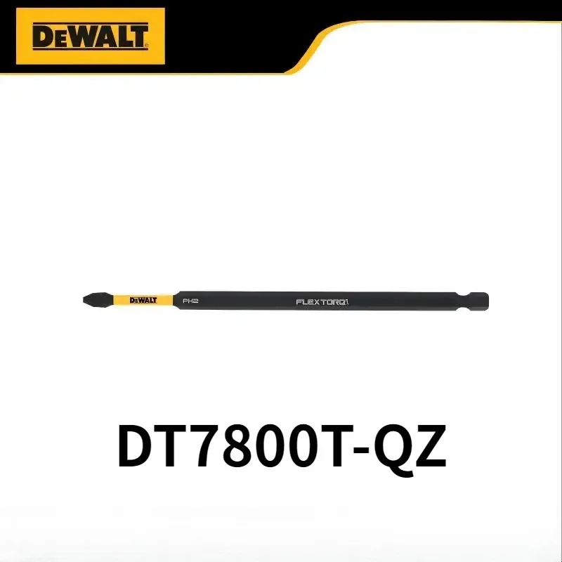DEWALT PH2 DT7800T Brocas de impacto 152MM Alta dureza Resistência Estendida Acessórios de ferramenta de cabeça de parafuso aprimorados 2 peças