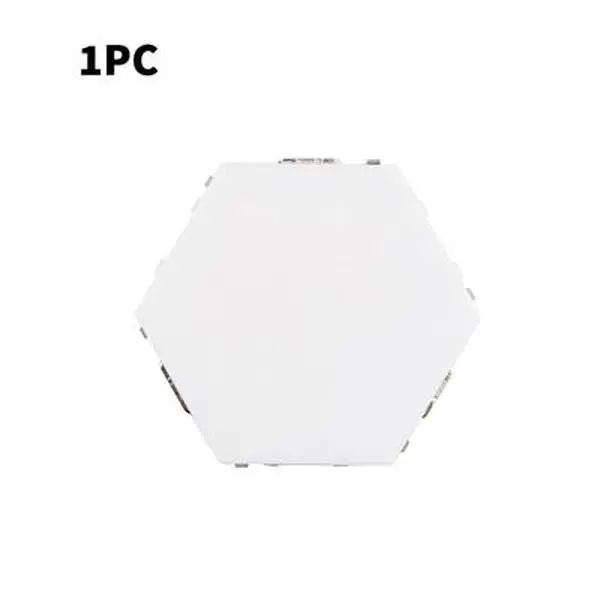 Lámpara de pared colorida que cambia de Color, decoración de sala de estar, lámpara de panal, lámpara de atmósfera, iluminación de inducción táctil, lámpara de pared