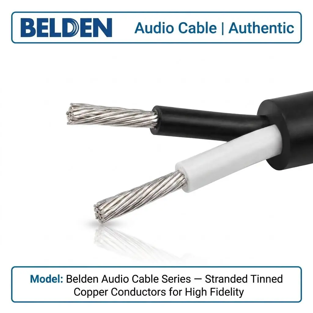 Original New Belden 1694A Coaxial Cable 75 Ohm RG-6/U 18 AWG Solid BC 12G-SDI 4K UHD Digital Video Cable 305m