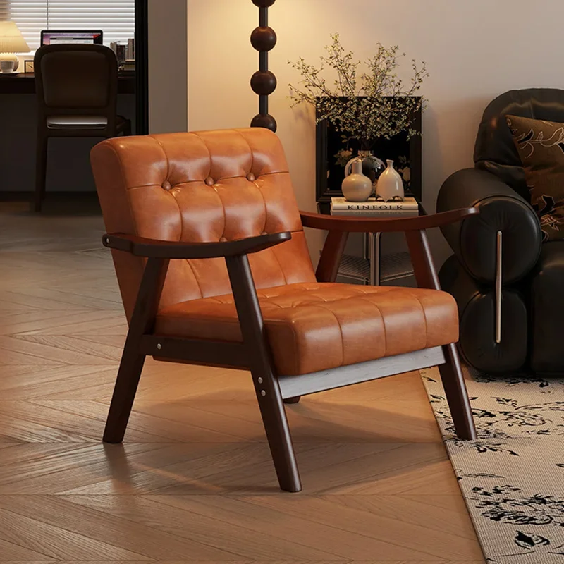 For American Retro Café Chairs Modern Creative Living Room Casual Coffee Chairs Ergonomics Backrest Café Furniture Esstisch FYCC