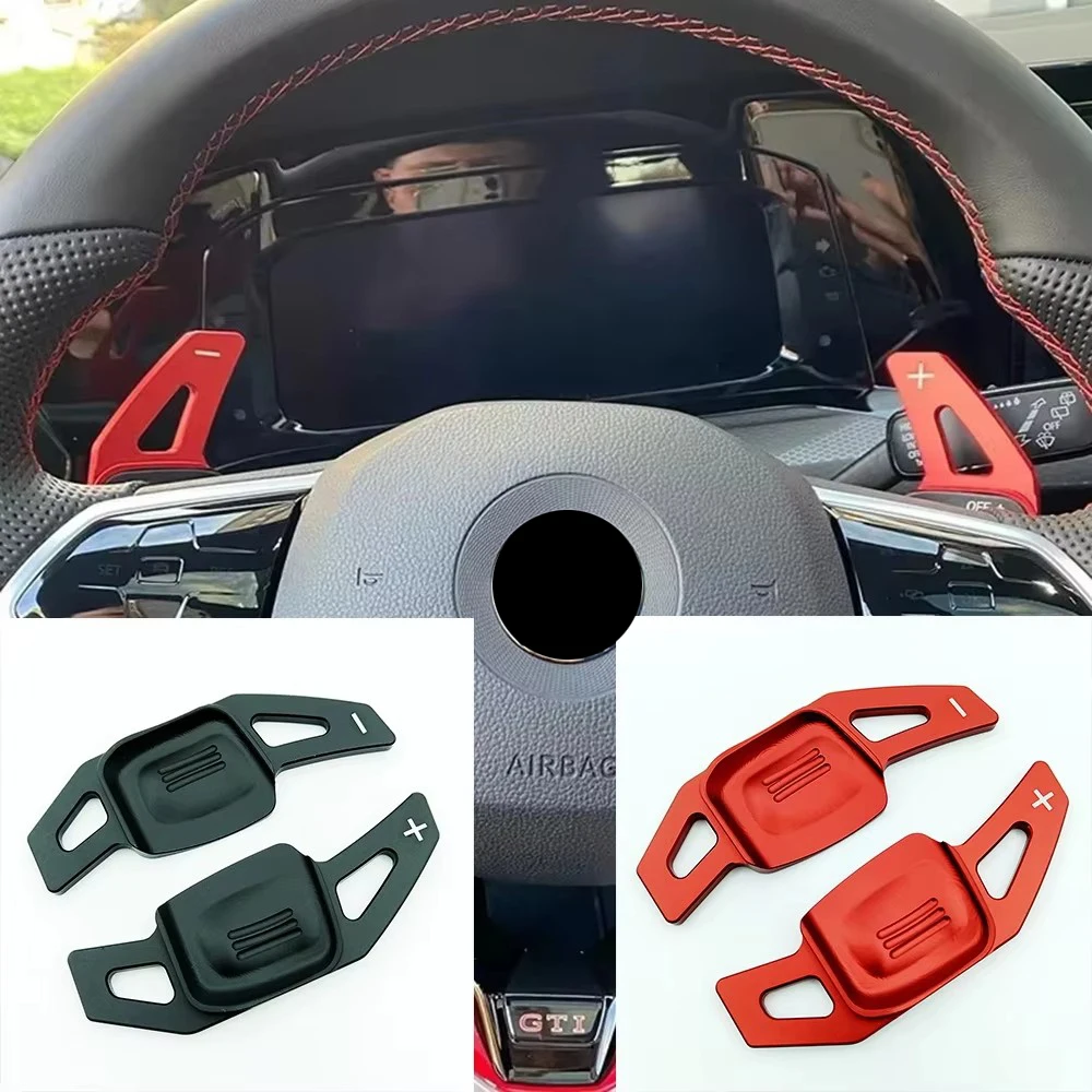 Алюминиевый автомобильный удлинитель рулевого колеса для VW Golf 8 MK8 R GTI R Line, аксессуары 2020 2021 2022, аксессуары