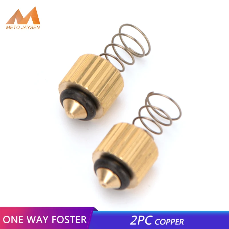 

2pcs PCP Hand Pump Copper One Way Foster for 3-Stage High Pressure Air Pump Spare Replacement Kit Air Pumps Parts & Accessories