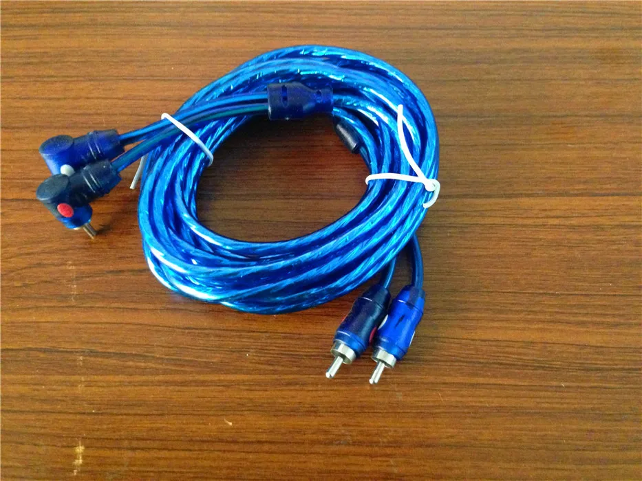 STARPAD para cable de audio estéreo de coche modificado con un cable debe subwoofer cable de audio RCA 5 m necesario cable estéreo de coche modificado