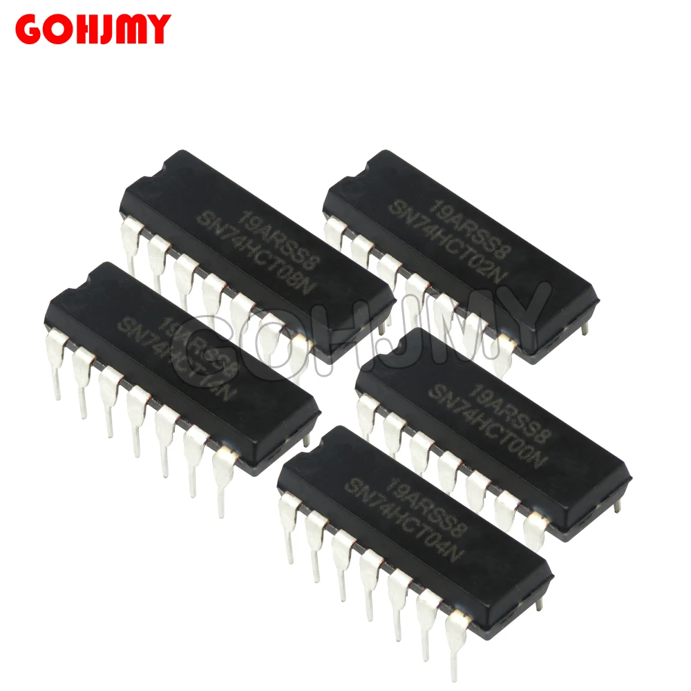 10pcs SN74HCT04N DIP-14 DIP 74HCT04N SN74HCT00N SN74HCT02N SN74HCT08N SN74HCT14N SN74HCT74N SN74HCT138N 74HCT08 74HCT14 74HCT04 