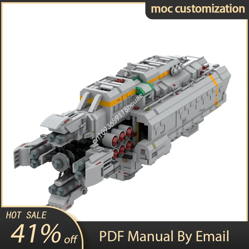 

4038PCS MOC Canterbury From The Expanse Model Building Block Diy Creative Assembly Educational Bricks Toys Kid Gift