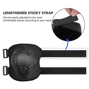 Knie- und Ellbogenkissen für Kinder, 6 -in -1 -Schutzausrüstung, Sicherheitssatz mit Impulsschutz, Skaten und Radfahren, Kind von 3 bis 7 Jahren, neu, neu 6 Hauptverkaufs -Skating Protection Kit - №3