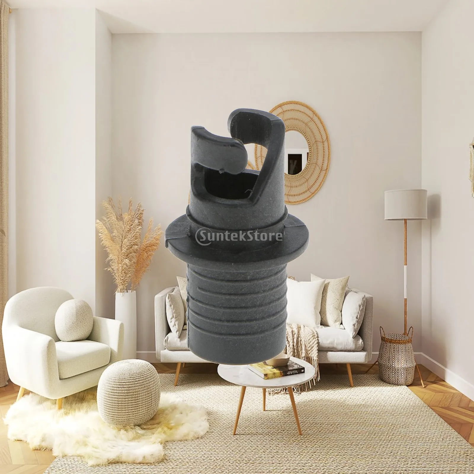 Plastic Valve Adapter for Inflatable Kayak Canoe Boat Auxiliary Tube Air Pump Connection Accessory