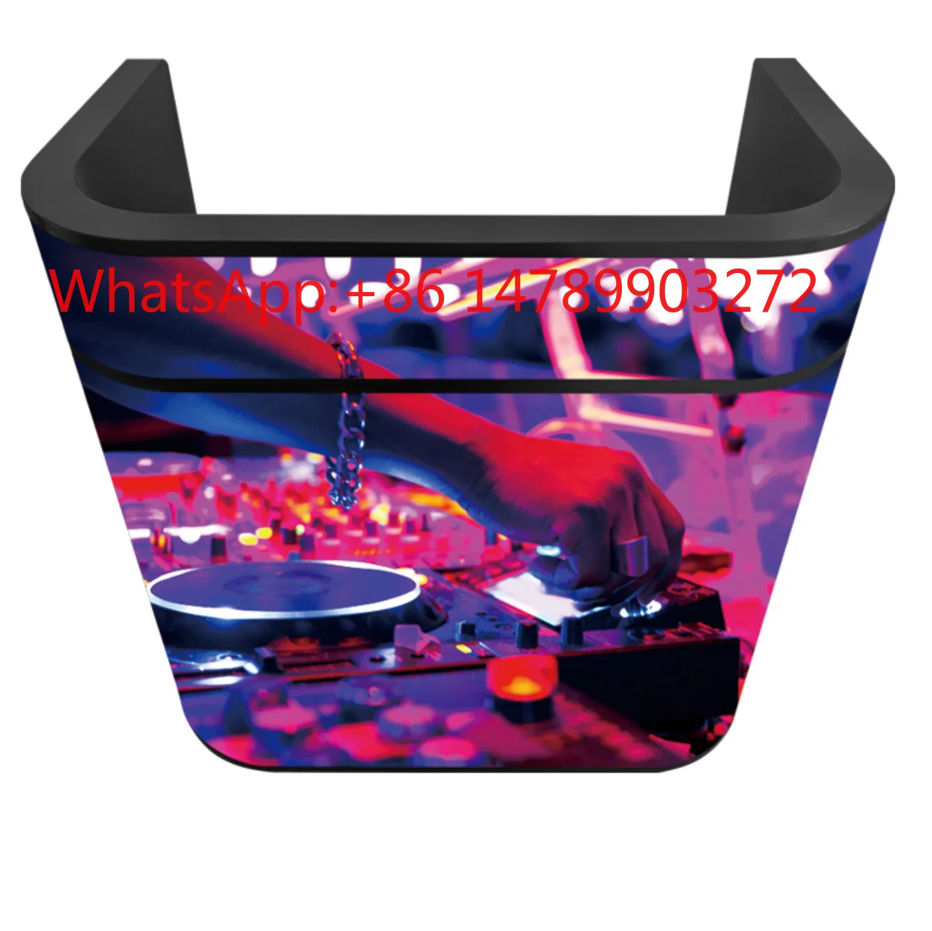 Quick Release Fold LED DJ Booth Easy Disassembly Transportation Music Festival Rental