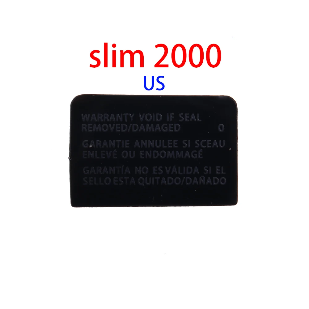 PS4 Pro Slim用の改ざん防止ラベルステッカー,保証修理,コンソールハウジングシール,1000, 1100, 1200, 2000, 2個