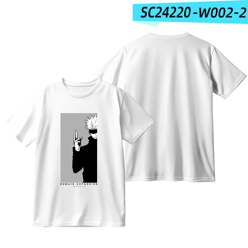 Spell Back To Fight Around Moxuluo T-shirt New Jieshenjiang T-shirt Anime Anime Pain Print New Men's and Women's T-shirt
