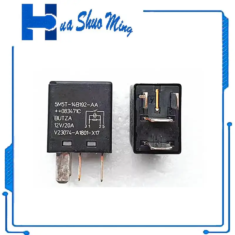 2Pcs/Lot  12V   V23074-A1801-X17   5M5T-14B192-AA