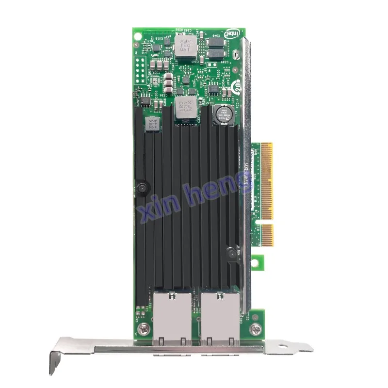 X540-T2 Intel X540 Chipset PCIe x8 podwójny miedziany Port RJ45 10Gbps karta sieciowa Ethernet kompatybilny