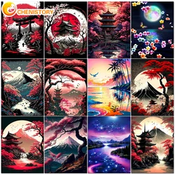 CHENISTORY Paintings By Number For Adults Landscape On Canvas DIY Crafts Kits For Adults Home Decor Personalized Unique Gift