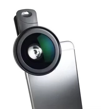 Universal Clip Mobile Phone Lens Kits Dimming Gradient Filter -Distortion Wide-Angle CPL Polarization SLR Upgrade Features
