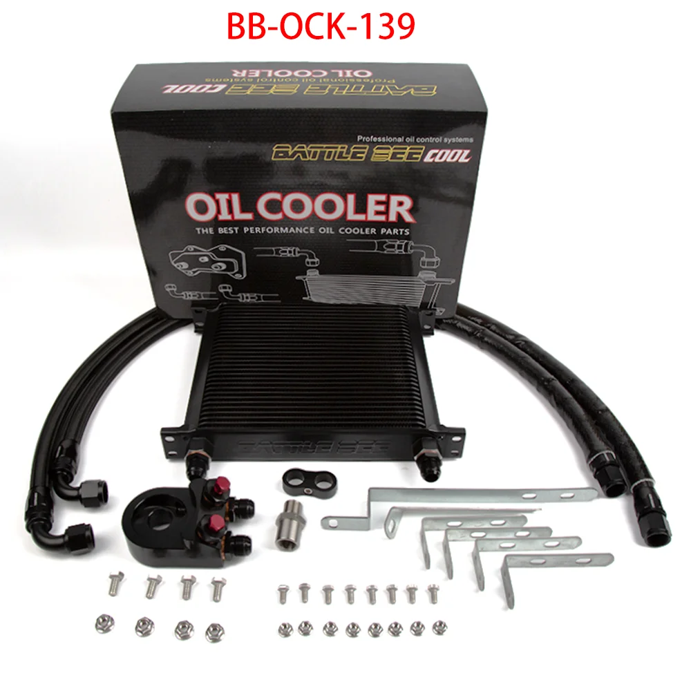 

Battle Bee Engine Oil Cooler Kit For Engine Radiator Oil Filter Sandwich Plate Adapter BB-OCK-139
