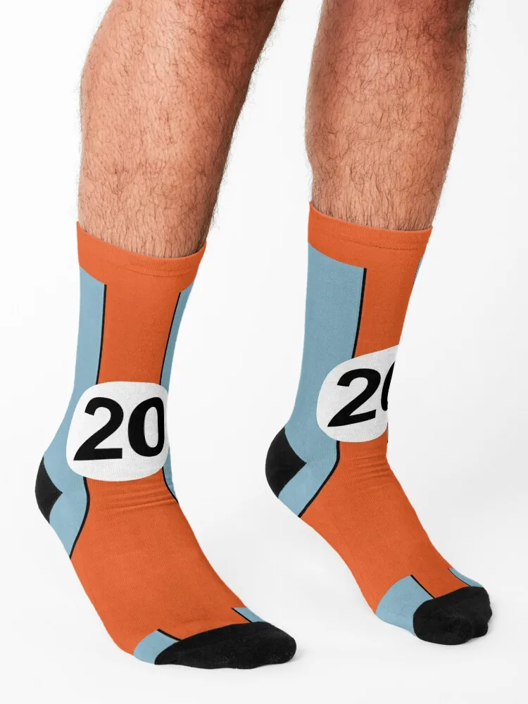Racing Colours No20 Socks Climbing with print kids Men Socks Luxury Brand Women's