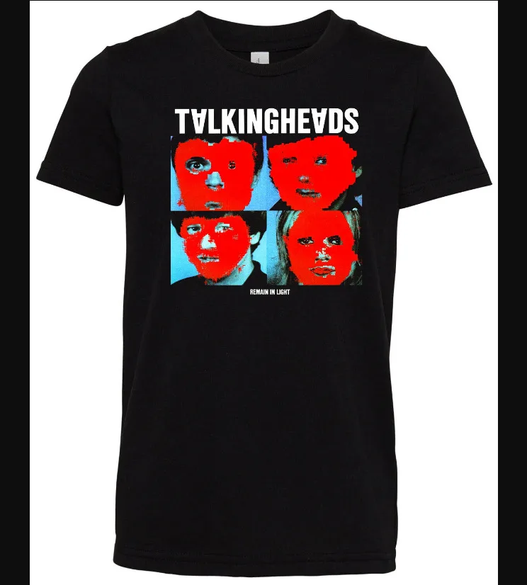 Talking Heads Remain in Light BLACK T-SHIRT