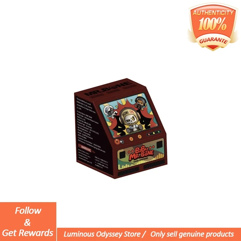 جديد Mr.Bone Babybone سلسلة صندوق أعمى Babybone عمل الشكل البسيطة Mr.Bone دمية صندوق غامض مفاجأة حقيبة حلية ديكور لعبة هدية #1