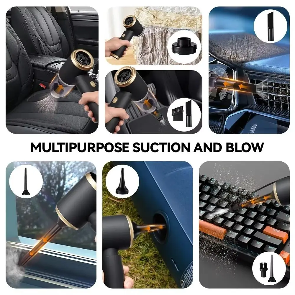 

Rechargeable Mini Vacuum Cleaner High Power Strong Suction Car Vacuum Cleaner Cordless Handheld Portable Vacuum Cleaner Home Use