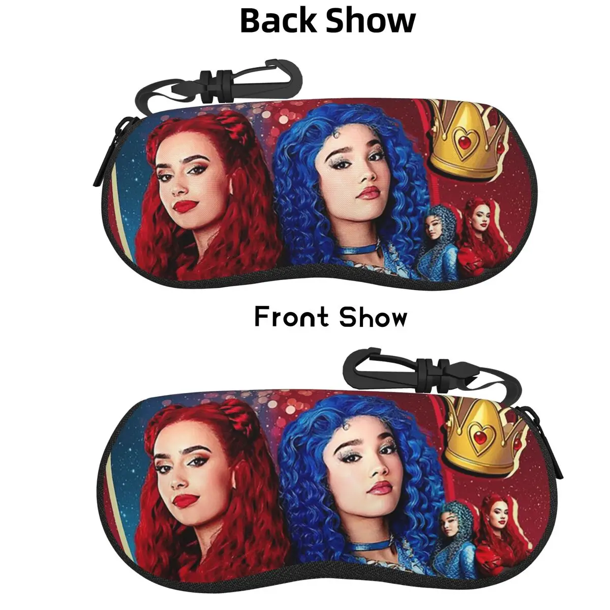 

Чехол для очков Descendants 4, защитный чехол для солнцезащитных очков для женщин и мужчин, мягкая сумка для очков