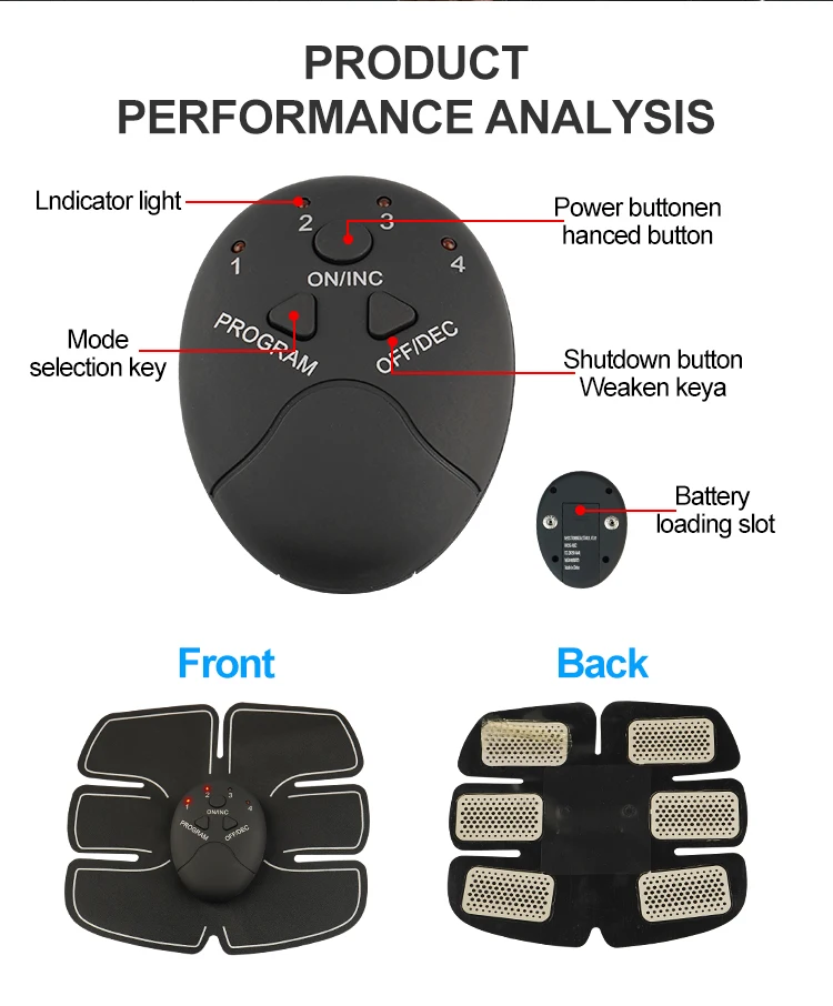 محفز البطن عضلات البطن الجسم فراشة تدليك الوسادة البطن محفز العضلات الإلكترونية