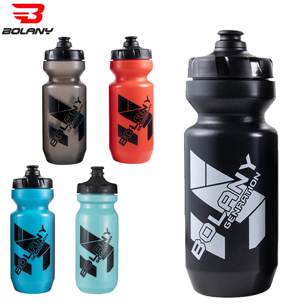 

BOLANY Bicycle Water Bottle Leak-proof Water Bottle Anti-skid Squeeze Out Water Fitness Outdoor Sports Portable Water Cup 610ml