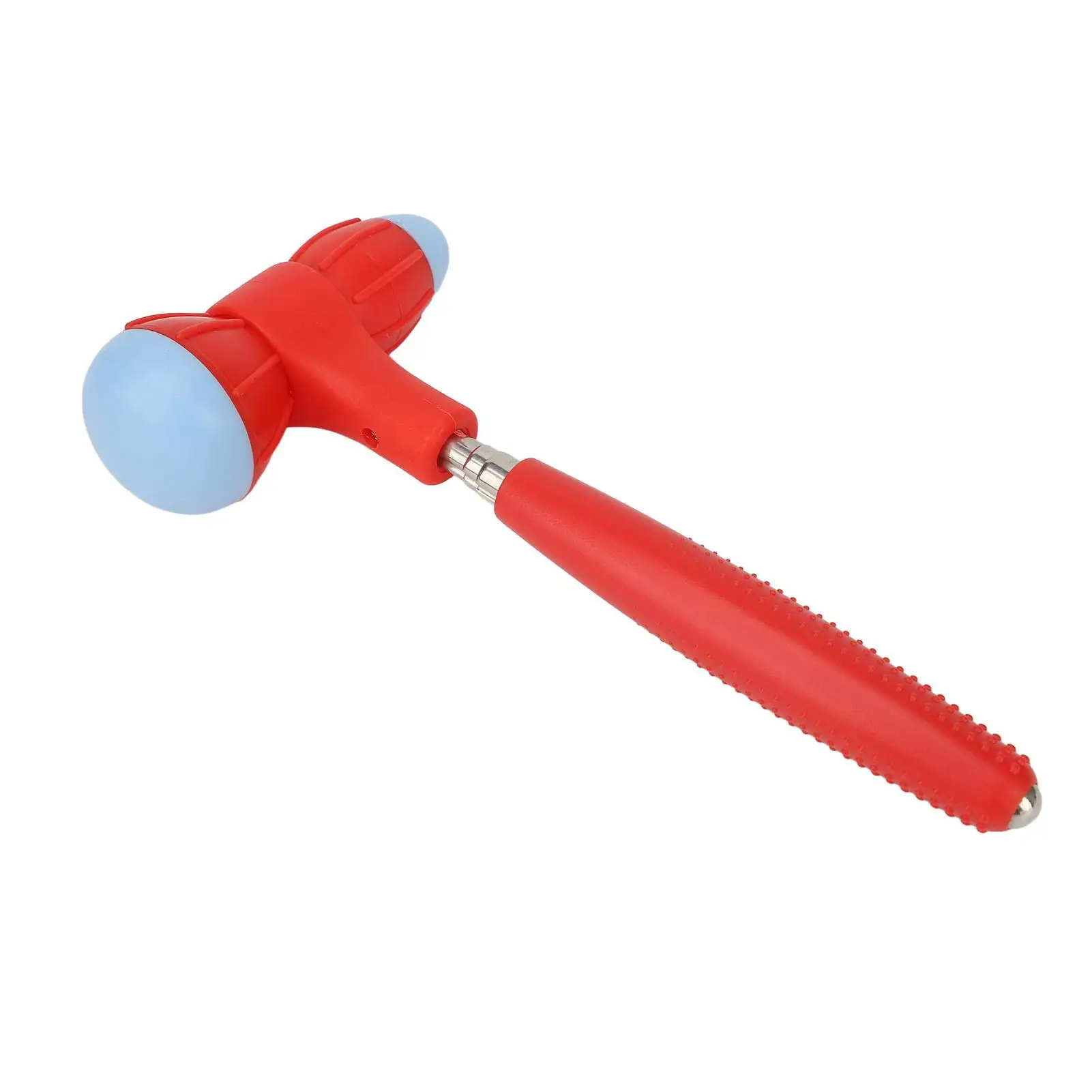 Adjustable Massage Hammer with Skid-Resistant Handle - Low Noise Retractable Stick for waist & Shoulder Relief