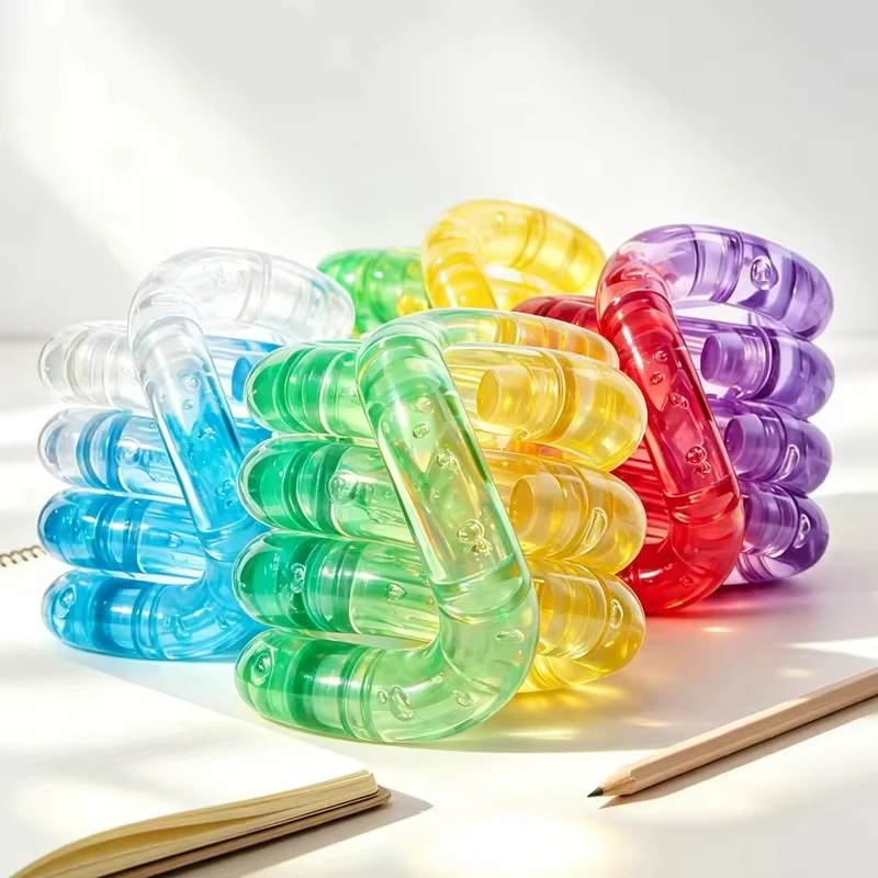 Deformable Rope Educational Tangle Fidget Toy Deformation Rope Knot Stress Relieving Toy Funny Gifts Juguetes Antiestrés탱글 피젯토이