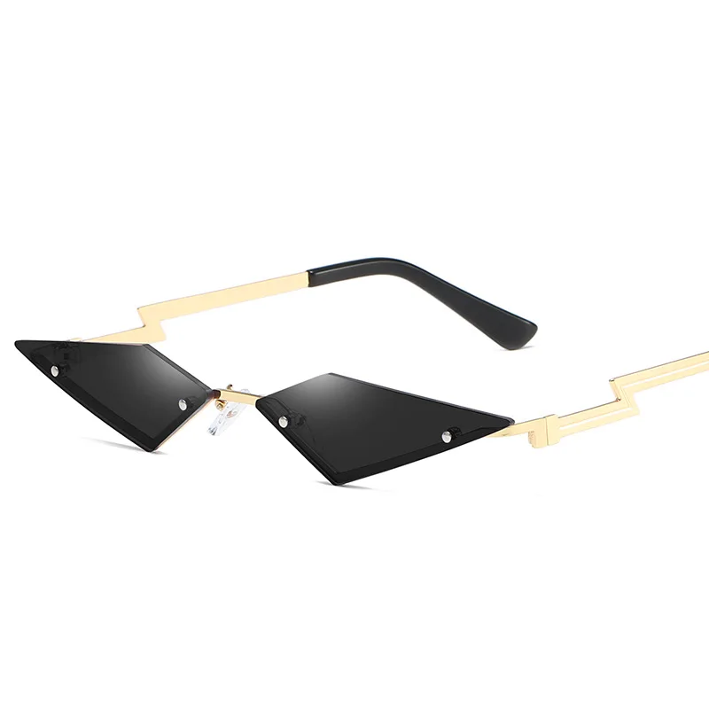 Jeu KDA le plus méchant Evelynn Cosplay lunettes de soleil sans monture Halloween femmes hommes Cosplay accessoires de déguisement accessoires lunettes de rue