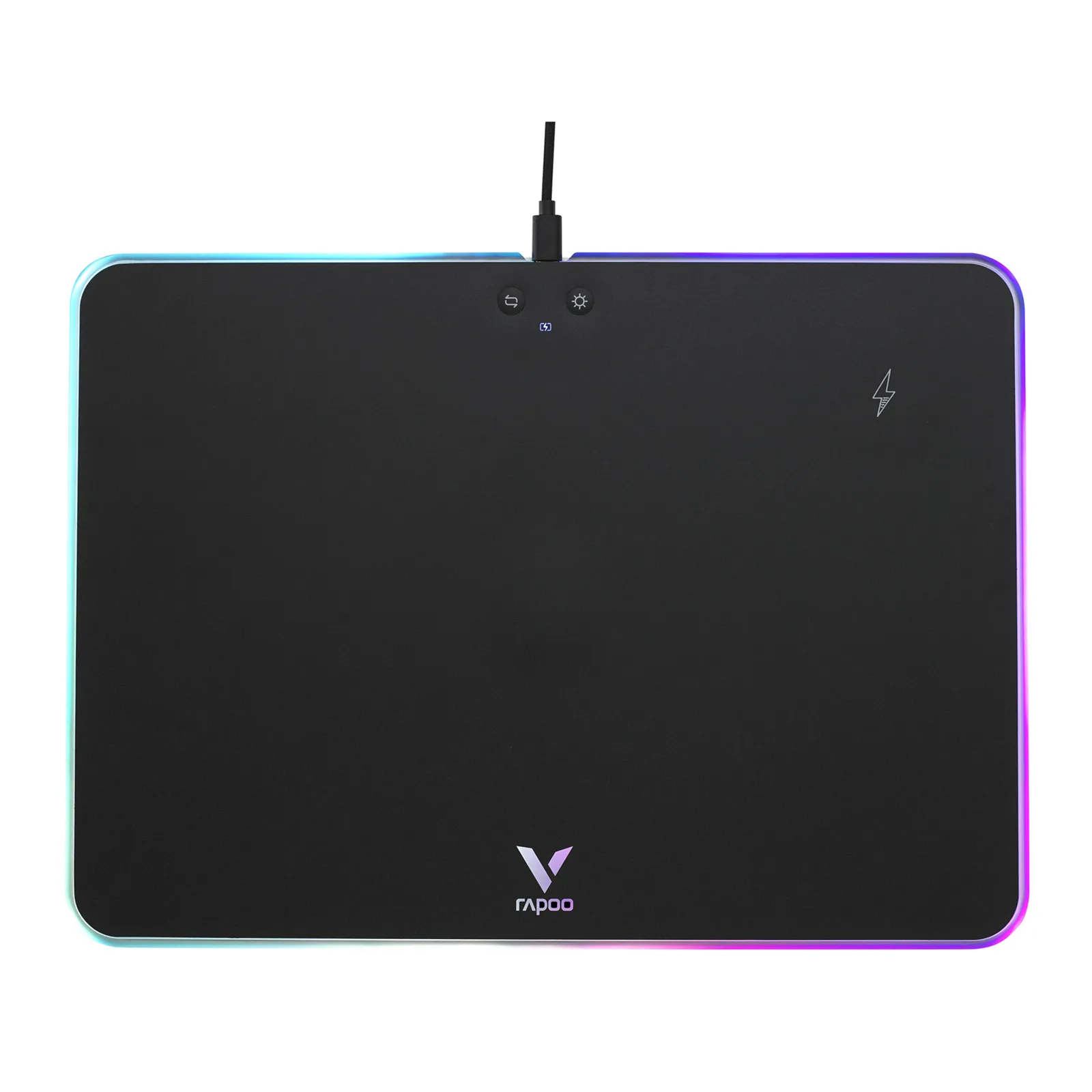 Rapoo V10RGB Wireless Charging Mouse Mat 14in x 10in